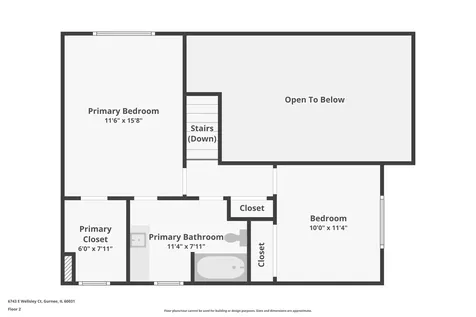 6743 East Wellsley Court Gurnee IL 60031