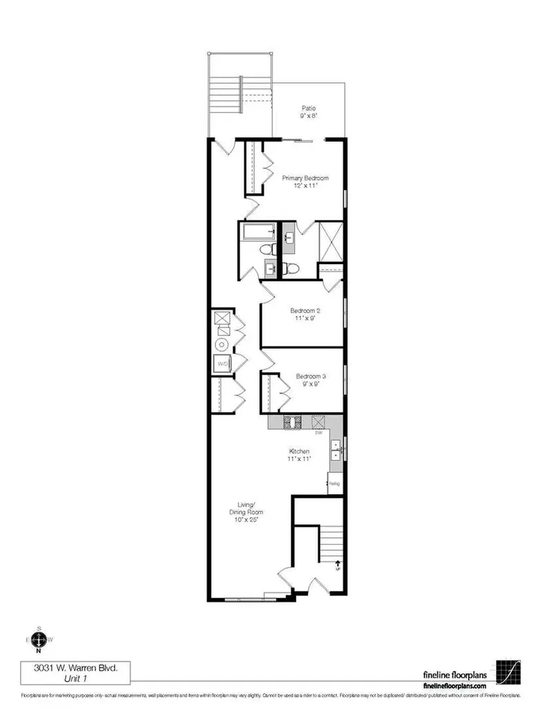 3031 West Warren Boulevard Chicago IL 60612