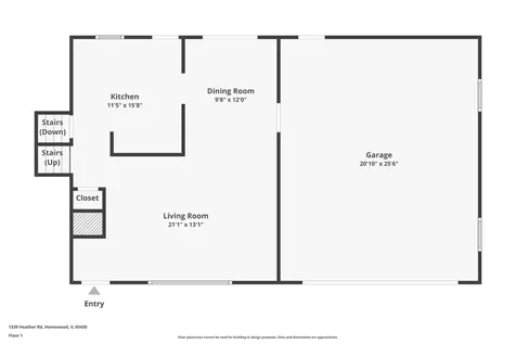 1339 Heather Road Homewood IL 60430