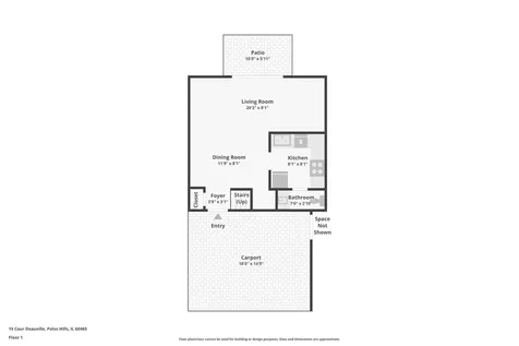 15 Cour Deauville Palos Hills IL 60465