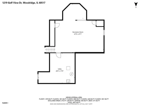 1219 Golf View Drive Woodridge IL 60517
