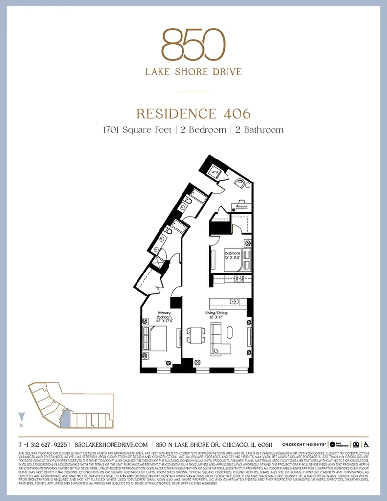 850 North Lake Shore Drive Chicago IL 60611