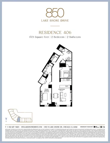 850 North Lake Shore Drive Chicago IL 60611