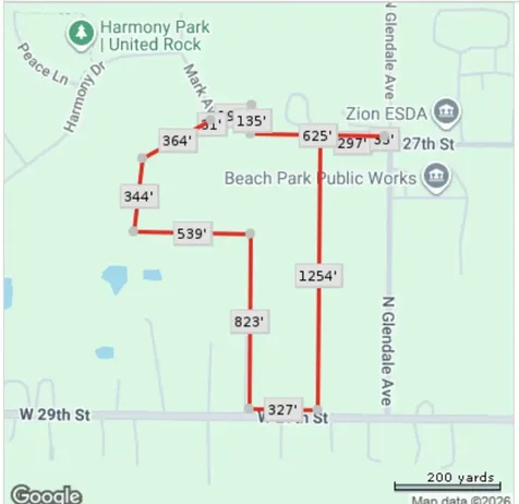 Mark Avenue Zion IL 60099