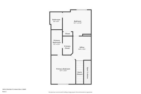 14016 South Sheridan Trail Homer Glen IL 60491