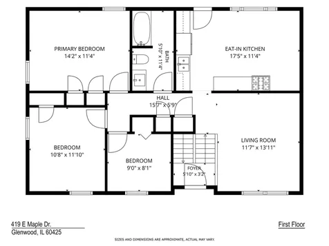 419 East Maple Drive Glenwood IL 60425