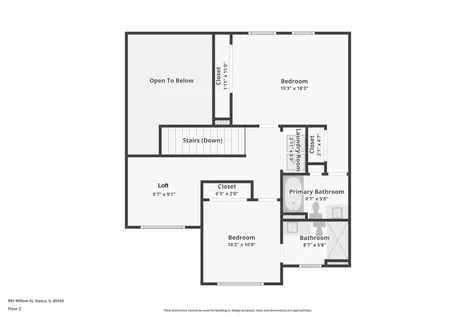 993 Willow Street Itasca IL 60143