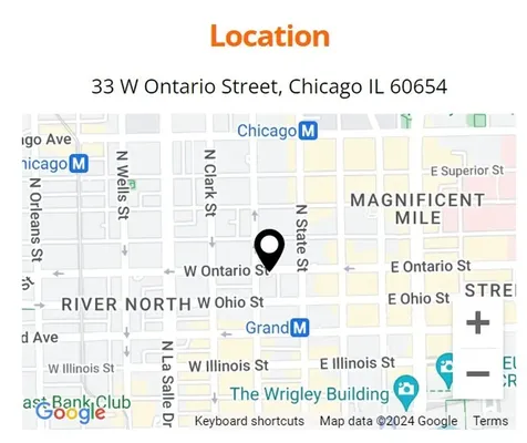 33 West Ontario Street Chicago IL 60654