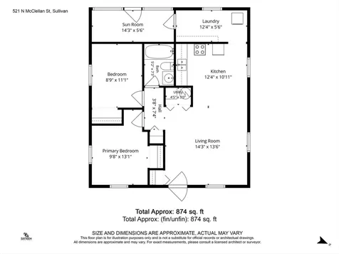 521 North Mcclellan Street Sullivan IL 61951