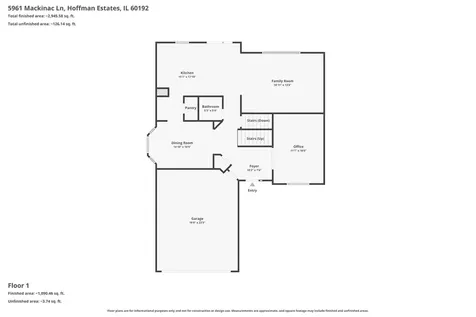 5961 Mackinac Lane Hoffman Estates IL 60192