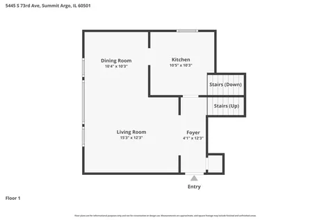 5445 South 73rd Avenue Summit IL 60501