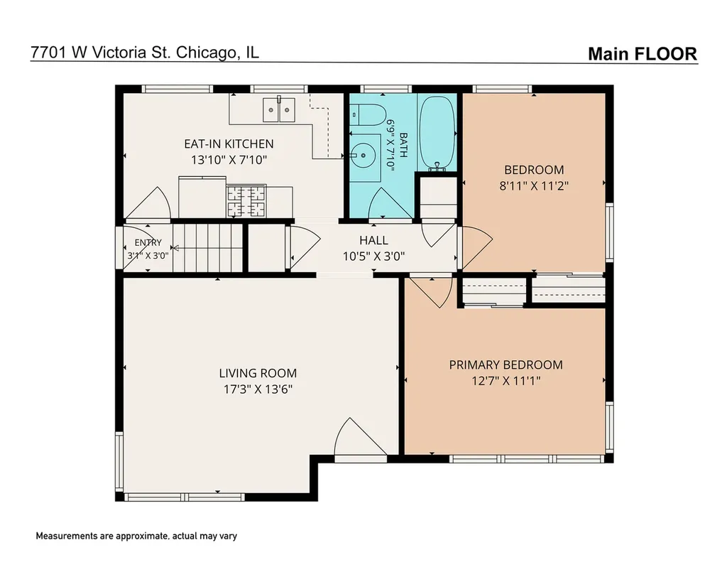 7701 West Victoria Street Chicago IL 60631