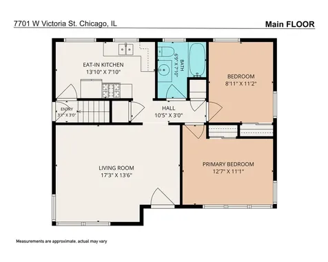 7701 West Victoria Street Chicago IL 60631