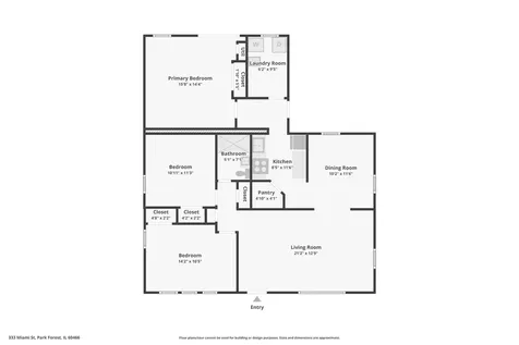 333 Miami Street Park Forest IL 60466