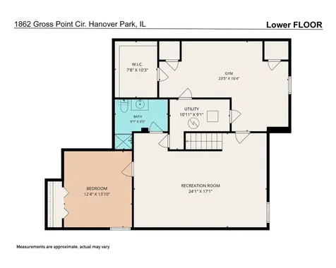 1862 Grosse Pointe Drive Hanover Park IL 60133