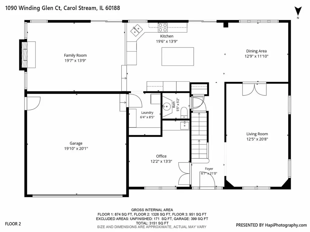 1090 Winding Glen Court Carol Stream IL 60188