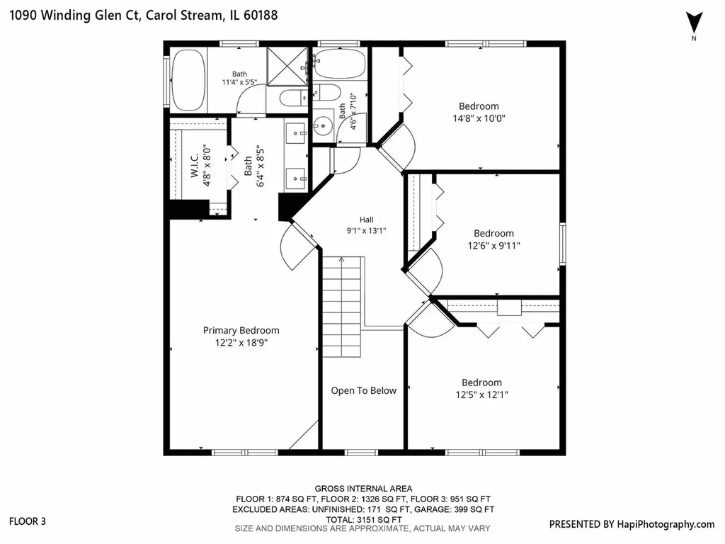 1090 Winding Glen Court Carol Stream IL 60188