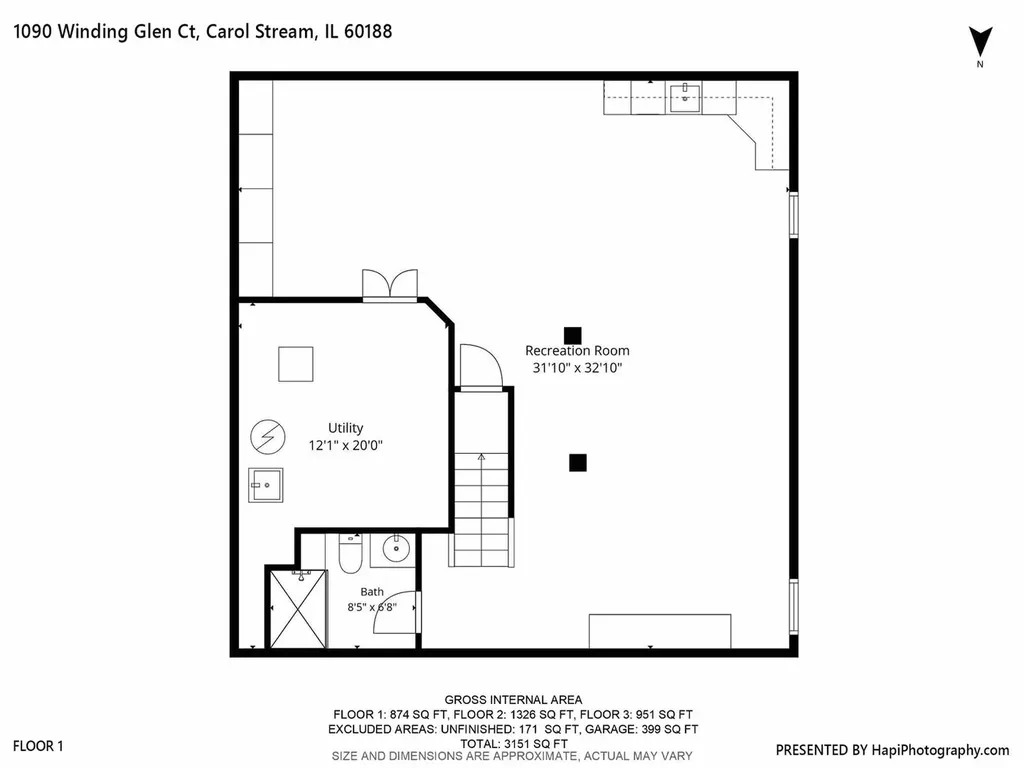 1090 Winding Glen Court Carol Stream IL 60188