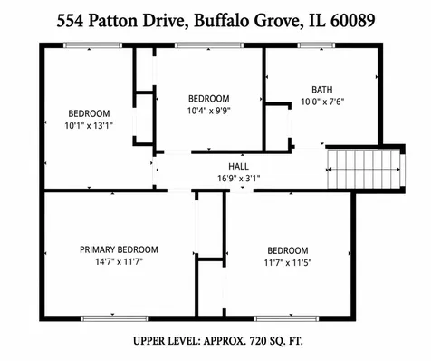 554 Patton Drive Buffalo Grove IL 60089