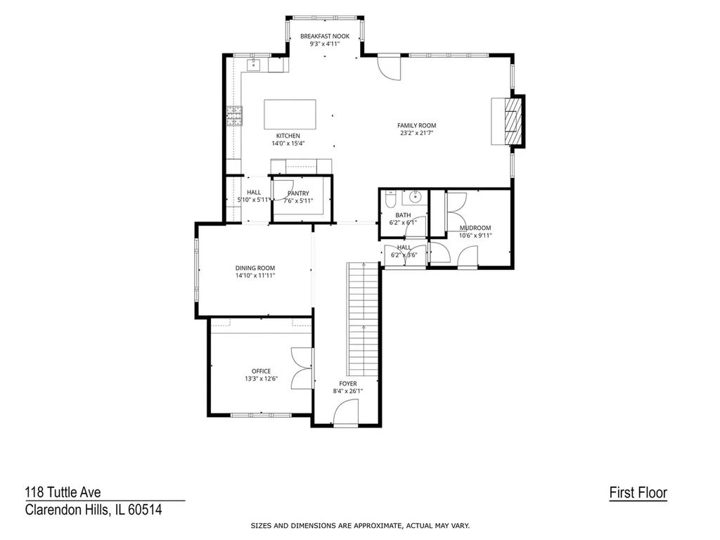 118 Tuttle Avenue Clarendon Hills IL 60514