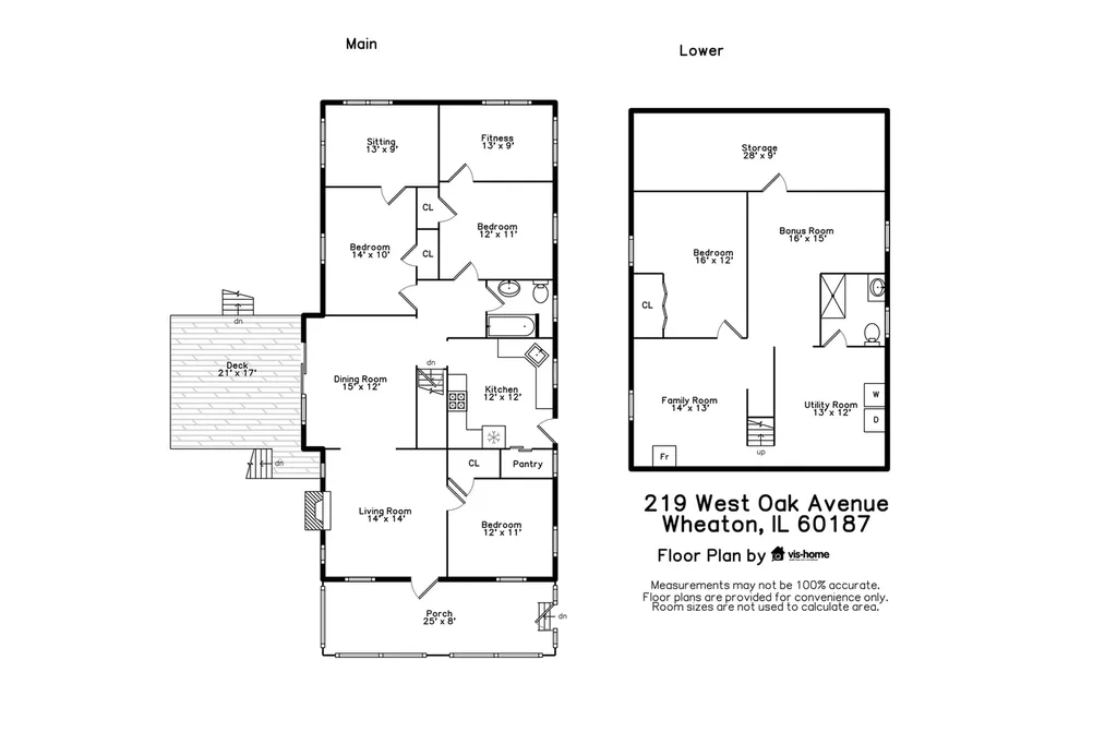219 West Oak Avenue Wheaton IL 60187