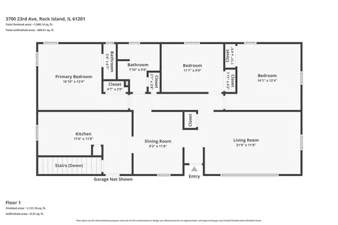 3700 23RD Avenue Rock Island IL 61201