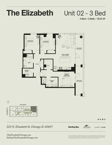 225 North Elizabeth Street Chicago IL 60607