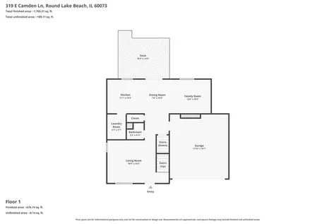 319 East Camden Lane Round Lake Beach IL 60073
