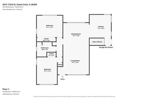 2812 173RD Street Hazel Crest IL 60429