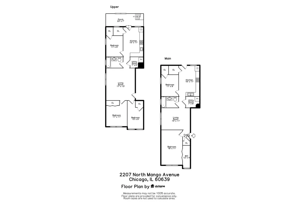 2207-09 North Mango Avenue Chicago IL 60639