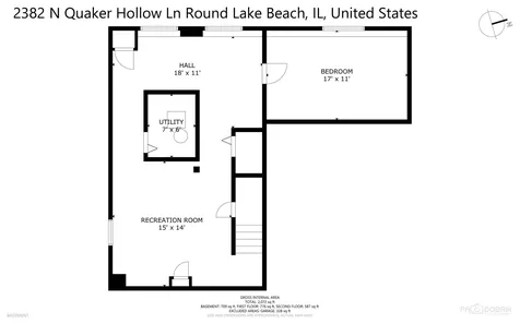 2382 North Quaker Hollow Lane Round Lake Beach IL 60073