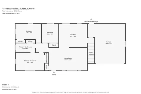 1870 Elizabeth Lane Aurora IL 60505