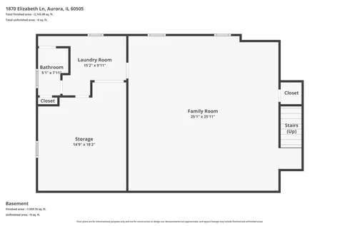 1870 Elizabeth Lane Aurora IL 60505