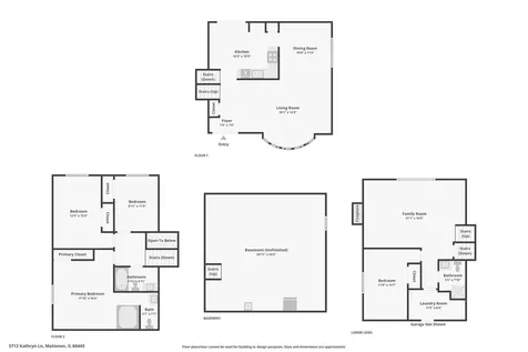 5712 Kathryn Lane Matteson IL 60443