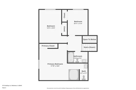 5712 Kathryn Lane Matteson IL 60443