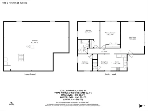 615 East Newkirk Street Tuscola IL 61953