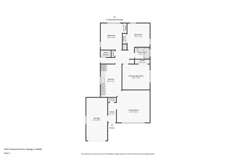 5742 South Rutherford Avenue Chicago IL 60638