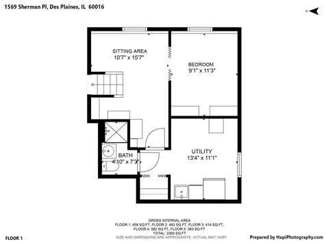 1569 Sherman Place Des Plaines IL 60016