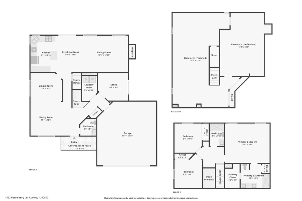 1322 Pennsbury Lane Aurora IL 60502