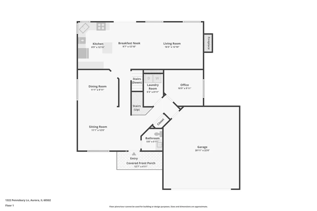 1322 Pennsbury Lane Aurora IL 60502