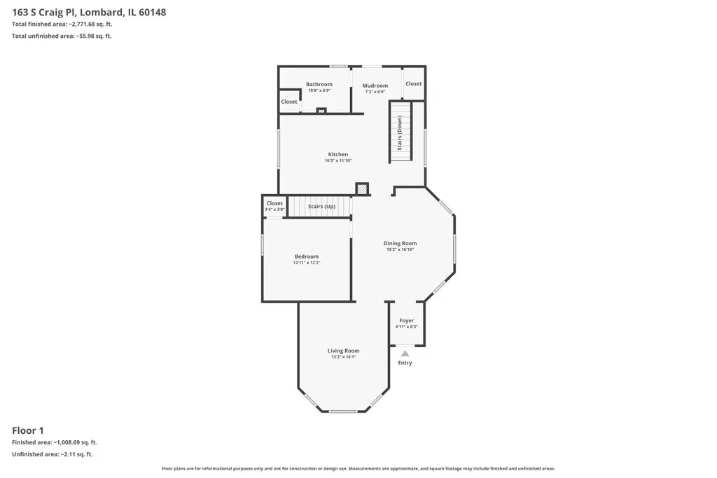 163 South Craig Place Lombard IL 60148