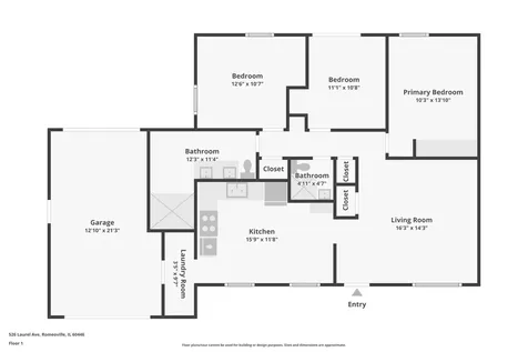 526 Laurel Avenue Romeoville IL 60446