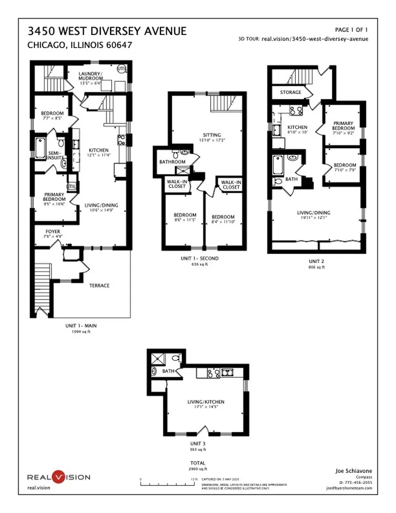 3450 West Diversey Avenue Chicago IL 60647