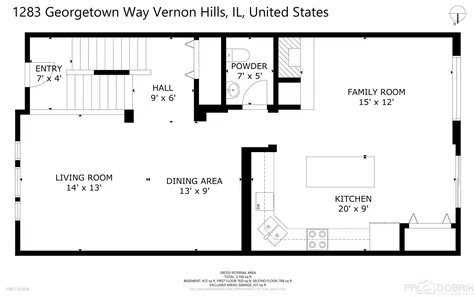 1283 Georgetown Way Vernon Hills IL 60061