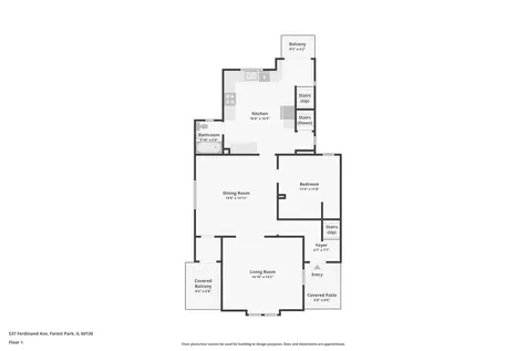 537 Ferdinand Avenue Forest Park IL 60130
