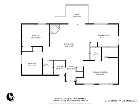 1104 South Marietta Drive Mahomet IL 61853