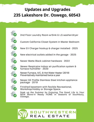 235 Lakeshore Drive Oswego IL 60543