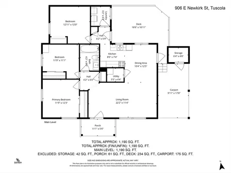 906 East Newkirk Street Tuscola IL 61953