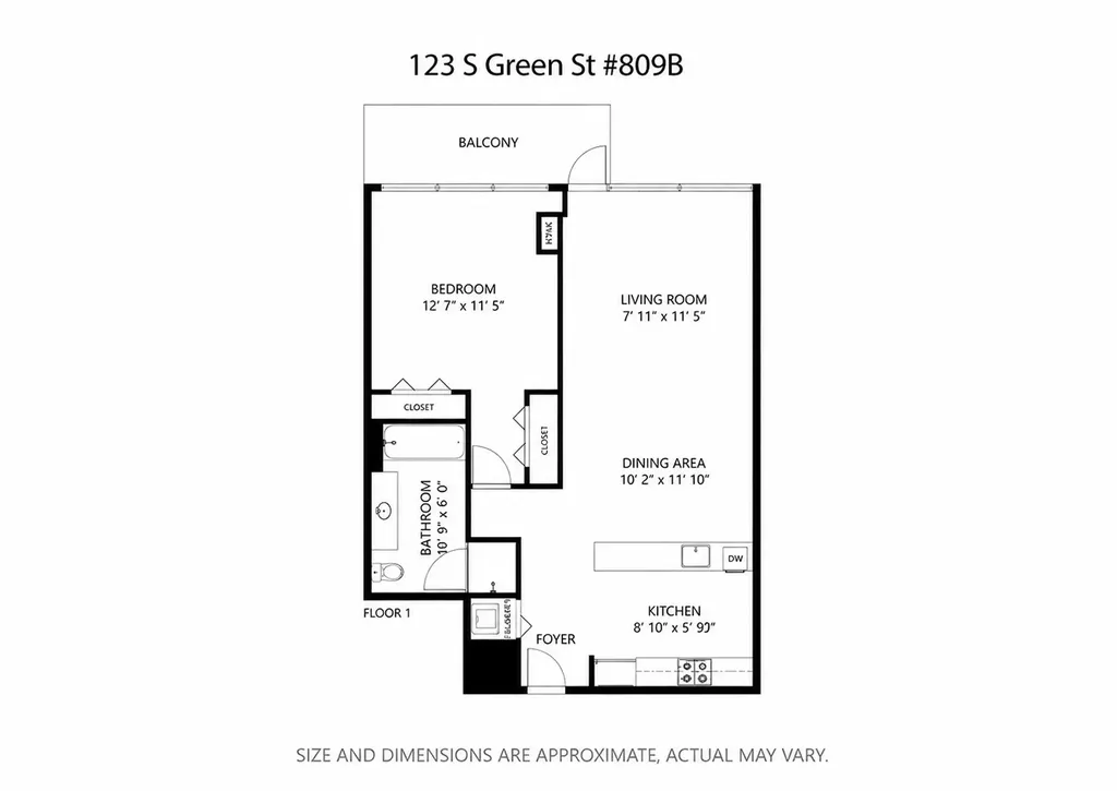 123 South Green Street Chicago IL 60607