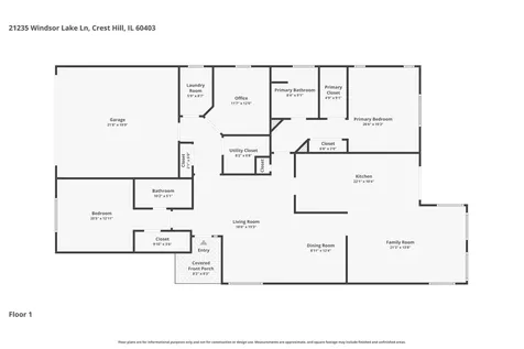 21235 Windsor Lake Lane Crest Hill IL 60403